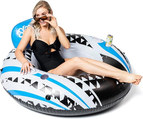 Flotador Sillón Inflable Con Respaldo Joyin