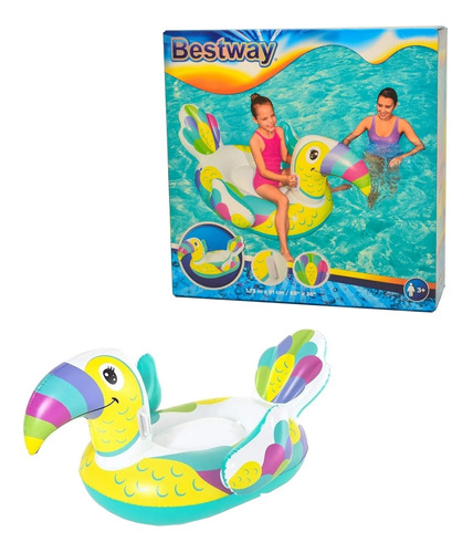 Flotador Inflable Tukan 173x91cm Bestway Imp.sud. 41437