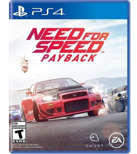 Need For Speed Payback Ps4  Mídia Física Lacrado