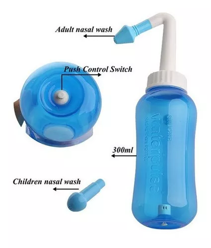 Kit De Lavado Nasal Jeringa Y Lavado Nasal Niños Y Adultos