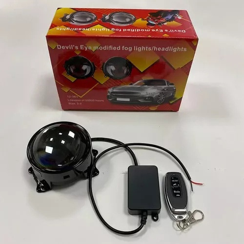 Pc Lente Led Evil Eye De 2 X 12 V En Modo Automático