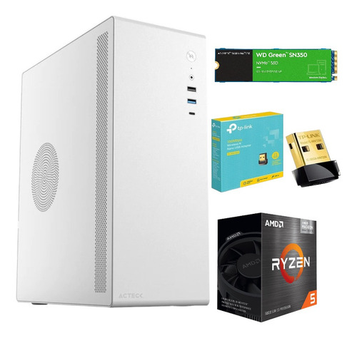 Pc Gamer Cpu Amd 5600g Ram 32gb Ddr4 240gb Ssd Hdd 2 Tb