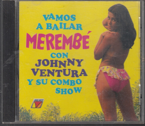 Johnny Ventura. Merembé. Cd Original Usado. Qqj. Mz