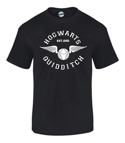 Camiseta  Hombre Hogwarts  Harry Potter T-shirt  Algodon 