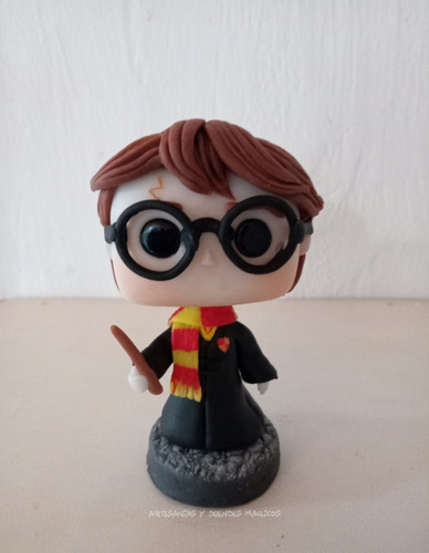 Harry Potter Estilo Funko En Porcelana Fria