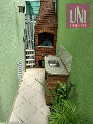 Imagem 19 de 19 de Sobrado Residencial À Venda, Jardim Santo Antônio, Santo André. - So0461