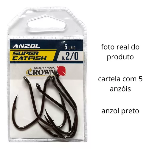 Kit Empate Com Anzol 11/0 200lbs 10un Piraíba/pirarara/jau