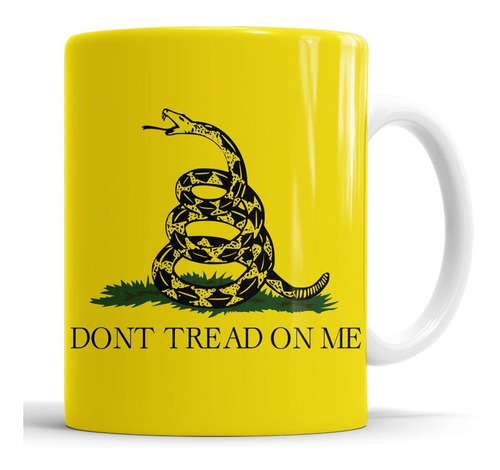 Taza Liberal - Dont Trade On Me - Serpiente - Cerámica