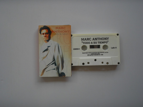 Marc Anthony Todo A Su Tiempo Casete Edición Col 1995