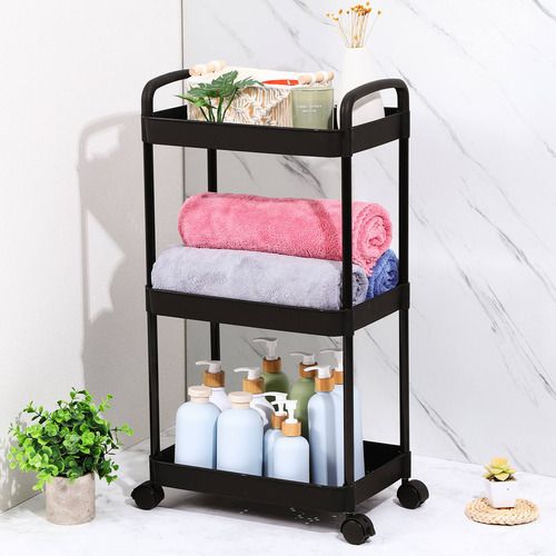 Rolling Cart Utility Cart, Carro Rodante De 3 Niveles Para D
