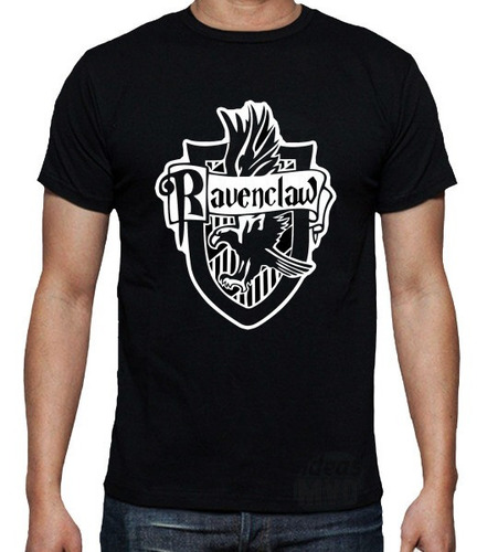 Remera Harry Potter Ravenclaw (negra) Ideas Mvd