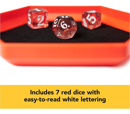 Campaign Dice, Juego De Rol Poliedro Premium Dice To Go...