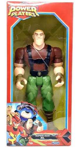 Imagen 5 de 9 de Muñeco Power Players Figura De Accion Xl 28 Cm Playking