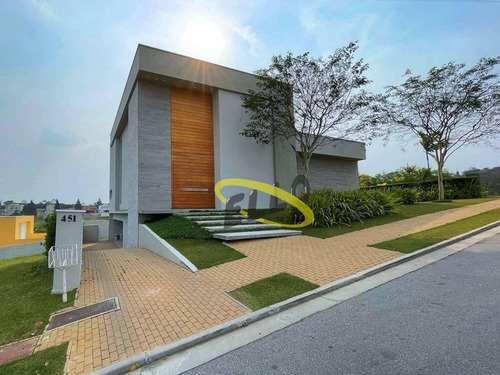 Imagem 3 de 30 de Alphaville Granja Viana - 4 Suítes. Moderna Impecável, Piscina, Gourmet E Vista Para O Pôr Do Sol! - Ca5289