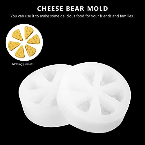 Mini Moldes Jojofuny Para Queso D, 2 Unidades, Silicona Con