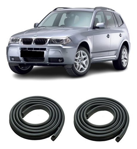 Bmw X3 2003 / 2013 Burletes De Puertas Delanteras Carroceria