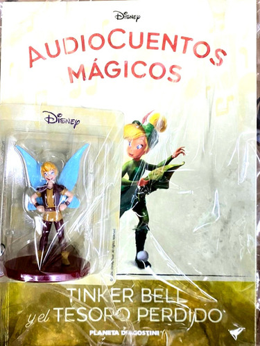 Tinker Bell Y El Tesoro Perdido, De Disney. Infantil Y Juvenil, Vol. 127. Editorial Planeta Deagostini, Tapa Dura, Edición Planeta Deagostini En Español, 2025