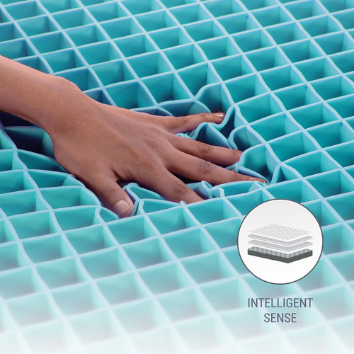 Sognare® Colchón Sense Queen Size Memory Foam Y Capa De Gel