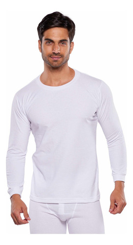 Playera Termica Para Hombre Manga Larga 100% Algodon