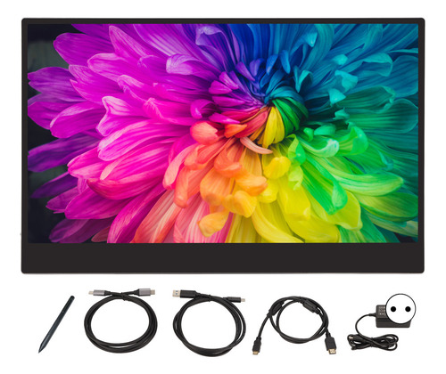 Monitor Portátil 4k De 15.6 Pulgadas, Pantalla Táctil Ultra