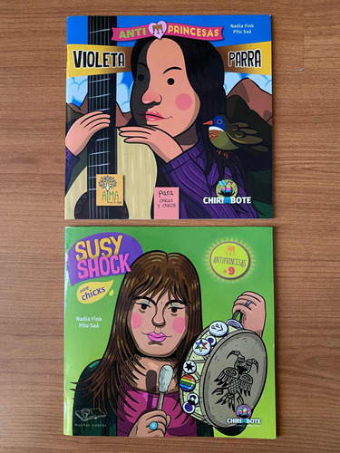 Colección Anti Princesas - Violeta Parra Y Susy Shock