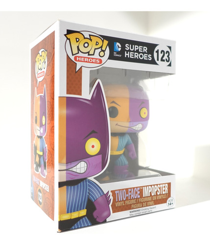 Funko Pop! Dc Super Heroes - Two-face Impopster 123