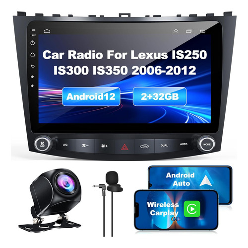 Android 12 - Radio De Actualización Estéreo Para Automóvil L