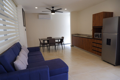Departamento Amueblado(2r) En Renta En Träna En Temozón Norte