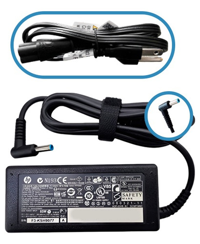 Cargador Hp - Punta Azul - 19.5v 3.33a 65w - Oferta !  