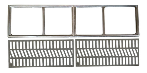 Ralo Linear 20x100 Alumínio Reforçado Grelha C/aro 19 Metros