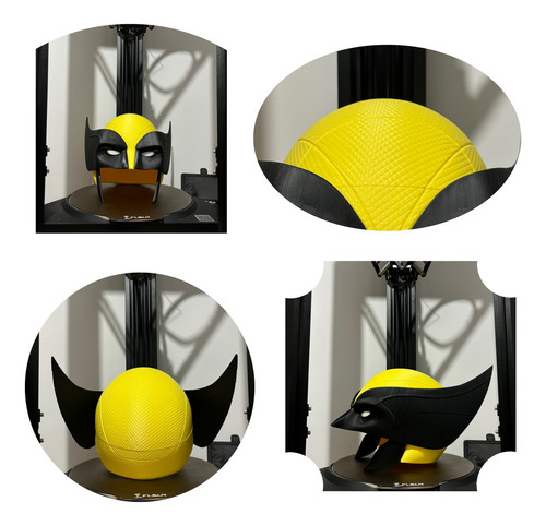 Bestmáscara Magnética De Halloween Do Wolverine .