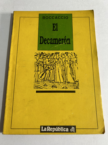 Libro El Decamerón - Boccaccio - Muy Buen Estado - Oferta