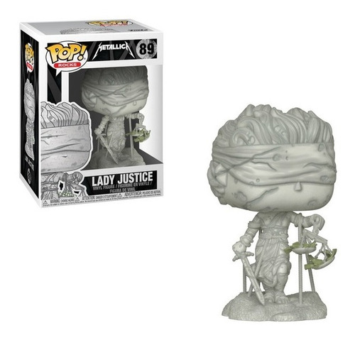 Funko Pop Lady Justice - Metallica Rocks Original