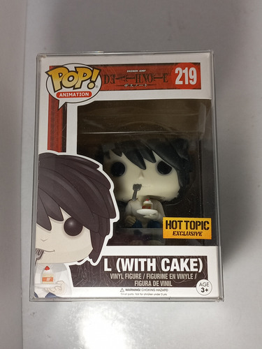 Funko L Death Note With Cake Original Hot Topic Exclusivo (Usado)