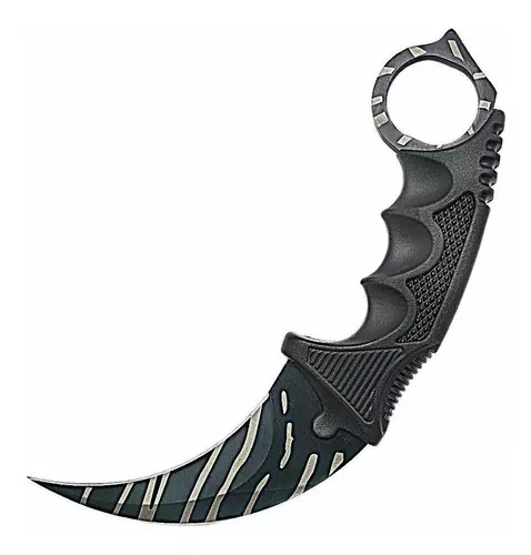 TOPOINT Karambit Knife, Stainless Steel Fixed Blade Knife with Sheath and  Cord Knife CS-GO for Hunting Camping and Field Survival (Black)