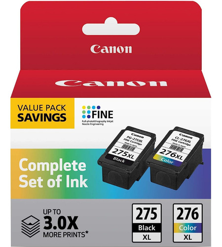 Canon Pg-275xl Negro Cl-276xl Color 2 Cartuchos Compatible C (Usado)