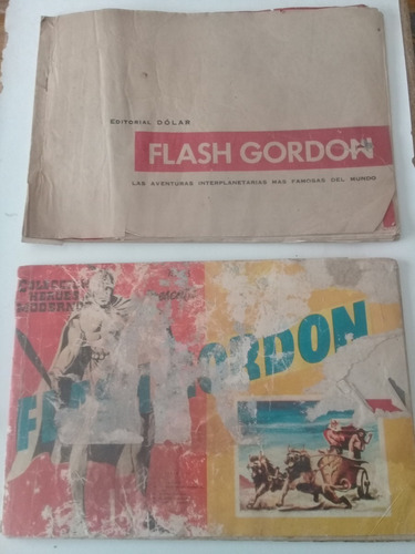 Lote 2 Revistas Historietas Flash Gordon Ed. Dólar Madrid