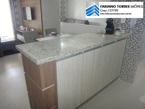 Apartamento Para Venda Em Santo André, Campestre, 3 Dormitórios, 1 Suíte, 2 Banheiros, 2 Vagas - 1337_2-548621