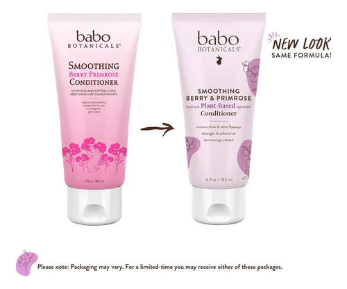 Babo Botanicals Acondicionador Suavizante Con Aceite De Onag