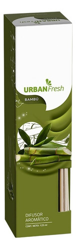 Urban Fresh Bambu Aromatizante De Ambiente Difusor 125 Ml