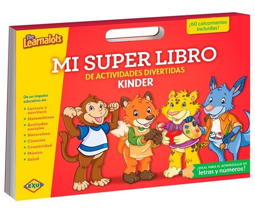 Mi Super Libro De Actividades Divertidas Kinder - Lexus