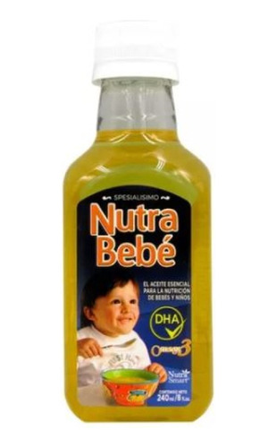 Aceite Nutra Omega 3 Para Bebes Y Niños. Epa+ Dha