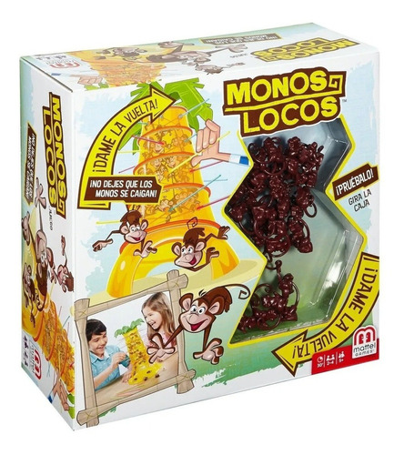 Juego De Mesa Monos Locos Mattel T1852