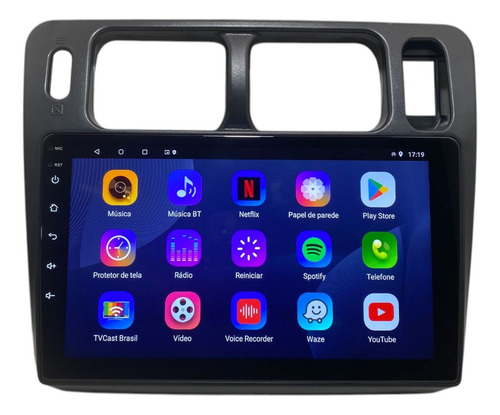 Central Multimidia Pajero Tr4 2004 A 2015 Android Tela 9 Pol
