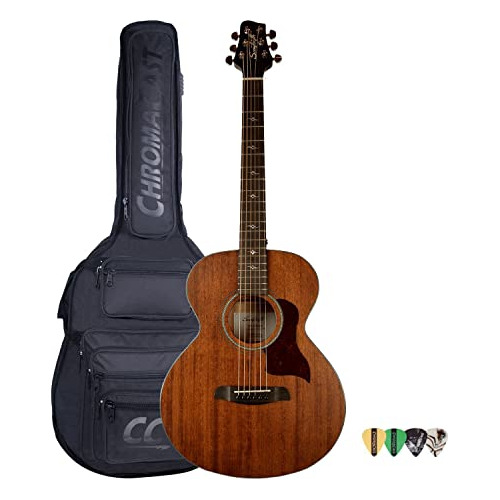 Guitarra Acústica-electroacústica Sawtooth Mahogany Mini J