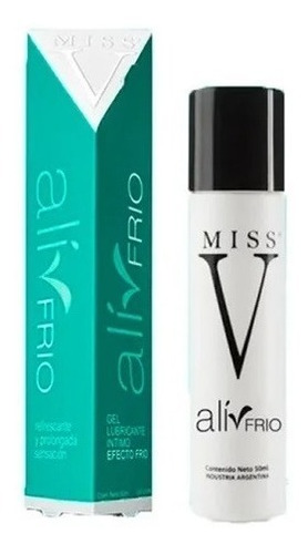 Lubricante Miss V Aliv Frio Efecto Frio Geles Intimos