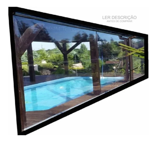 Lona P/ Toldo Com Reforço 2 Lonas Cada 4,55m Largura X 3m