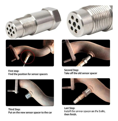 Extensor Simulador De Sensor De O2 Con Espaciador De Sensor