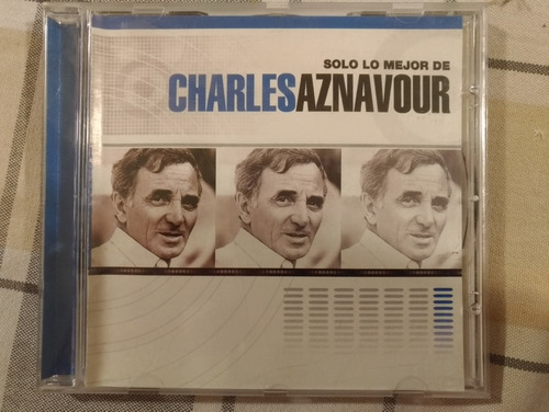 Cd Charles Aznavour - Solo Lo Mejor De 