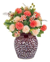 Comprar Jarrón De Cerámica Decoración Del Hogar Jarrón De Flores Par
